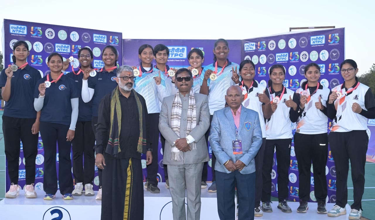 Atanu Das and Gatha Khadake win national archery titles in Hyderabad