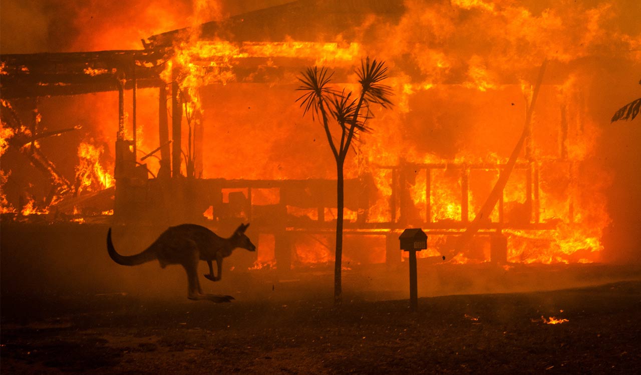 Over 30 homes destroyed as bushfire ravages Australia’s Tasmania