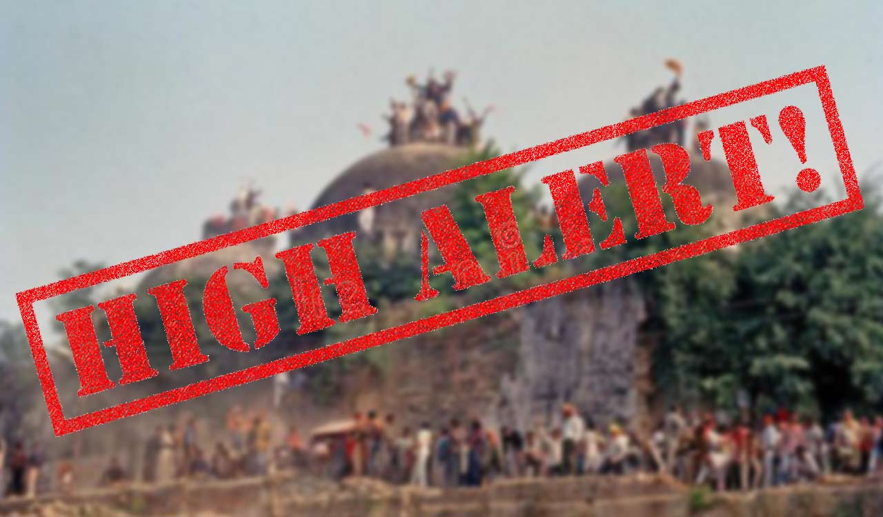 UP on high alert ahead of Babri Masjid demolition anniversary