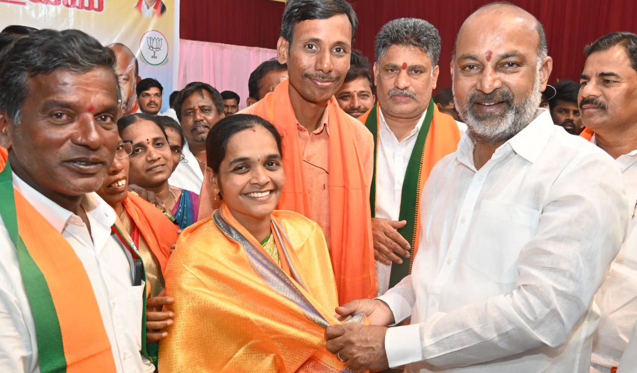 Union minister Bandi Sanjay demands immediate funds for gram panchayats