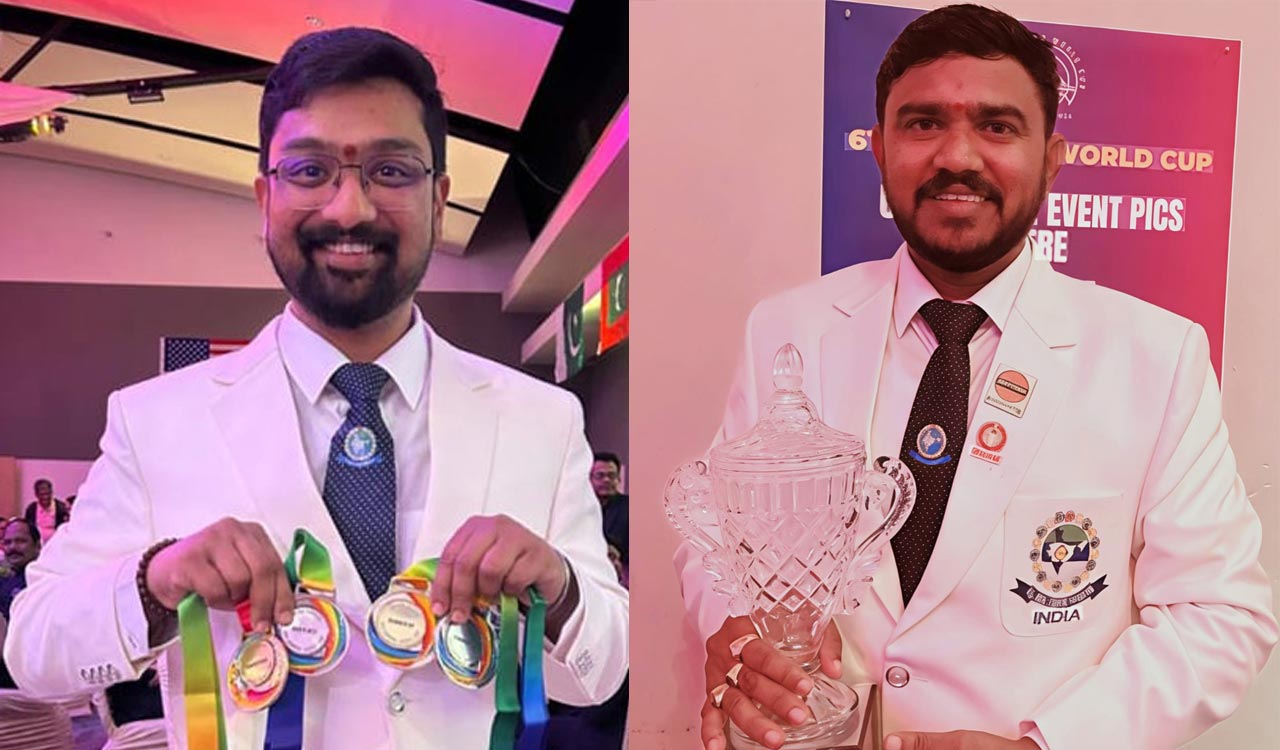 Carrom champions from Telangana seek recognition and support