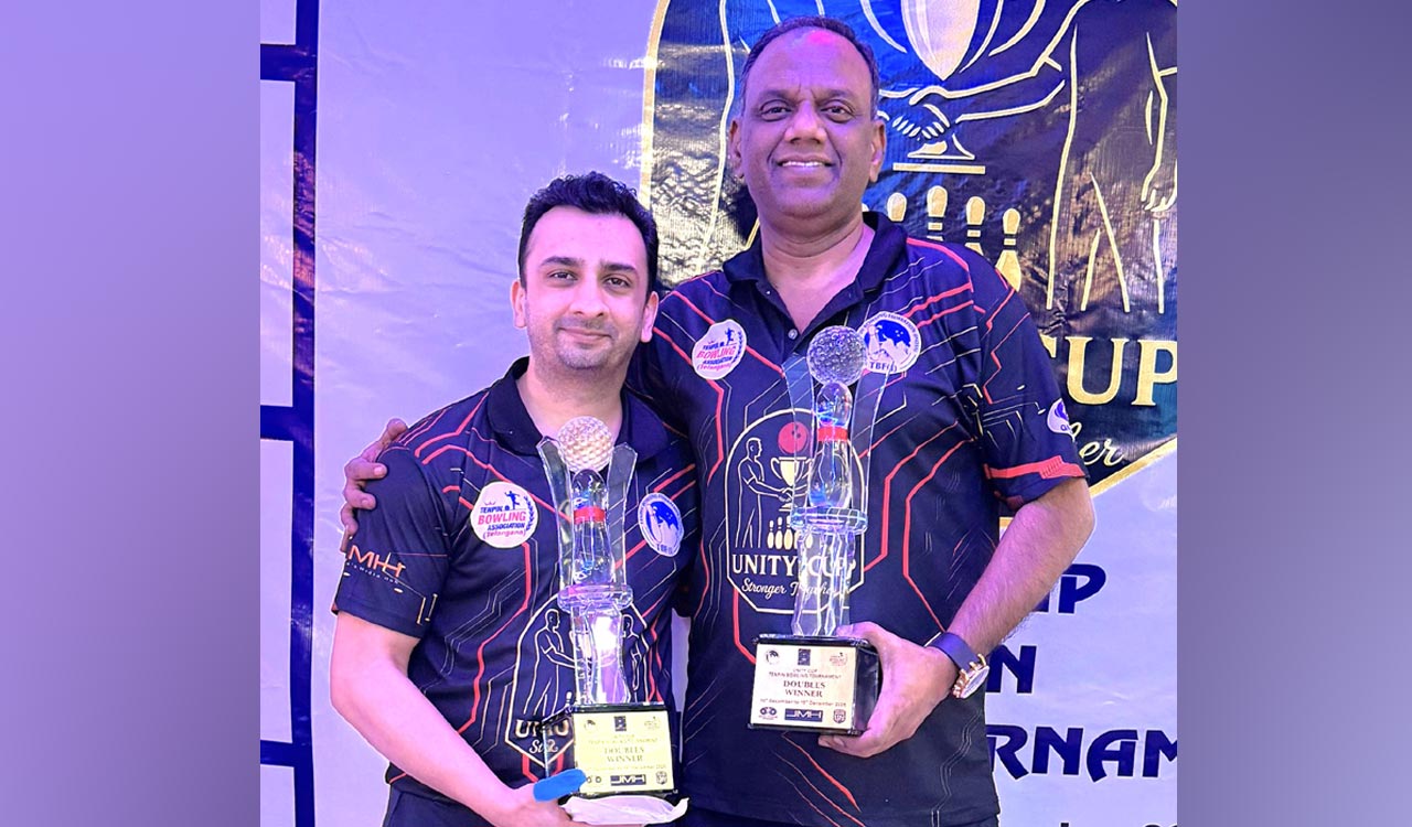 Hameed and Dhruv win Unity Cup Tenpin Bowling doubles title