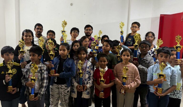 Akshaj and Haneesha win under‑8 chess titles in Hyderabad