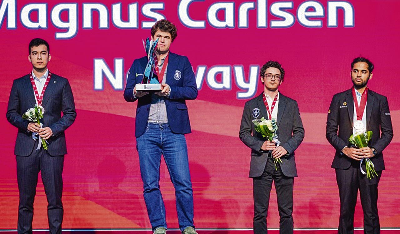 Carlsen wins ninth world blitz title, Erigaisi takes bronze
