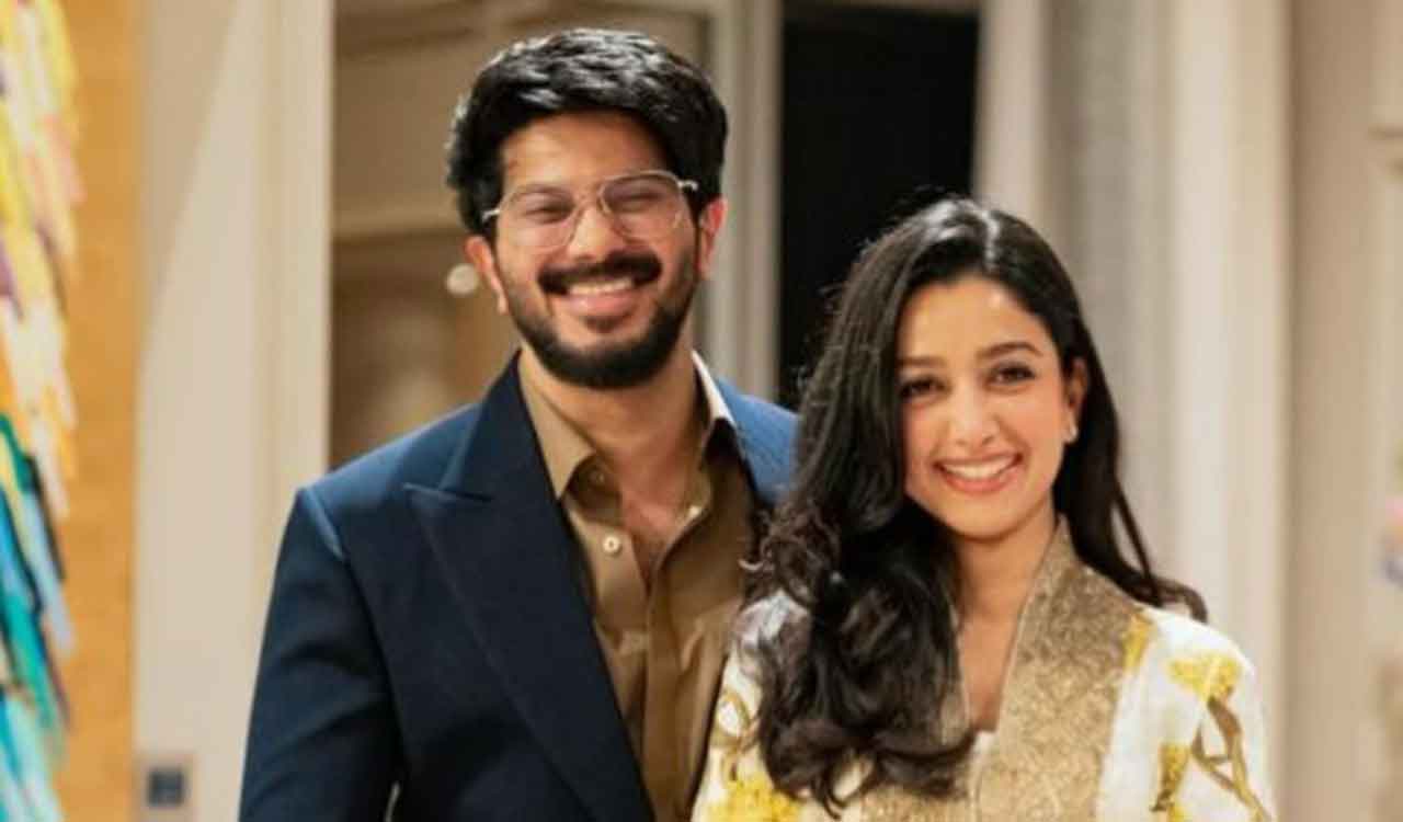Dulquer Salmaan celebrates 14 years of marriage with Amal Sufiya
