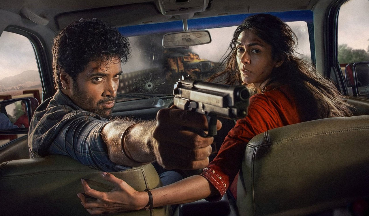 Watch: Teaser of Adivi Sesh–Mrunal Thakur’s ‘Dacoit’ released