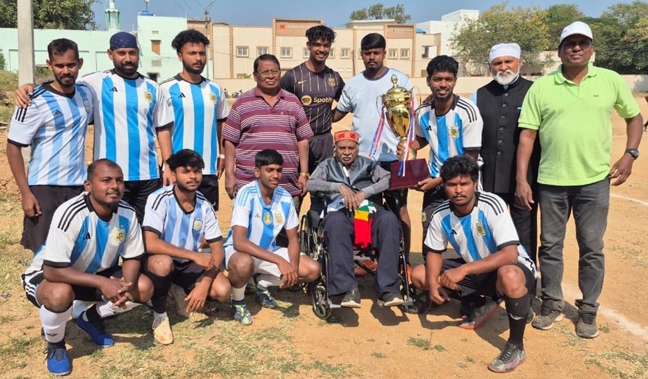 St Anthony’s Church Venkatapuram win UCCC football tournament