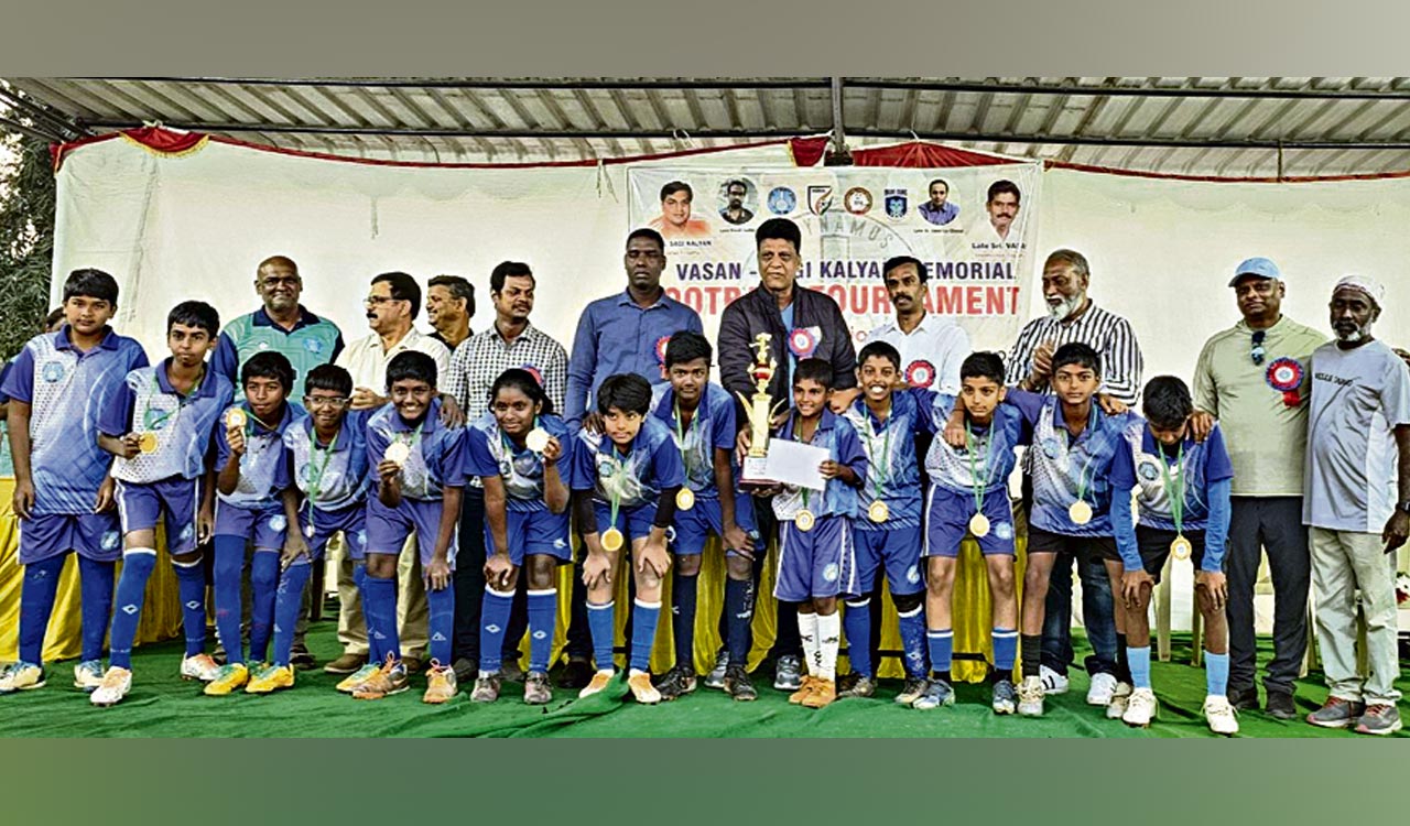 Young Dynamos and Tony 7 shine in Hyderabad football tournament