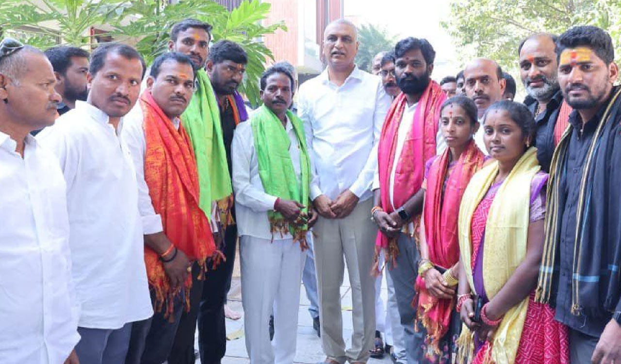 Revanth Reddy is encouraging political violence, says Harish Rao