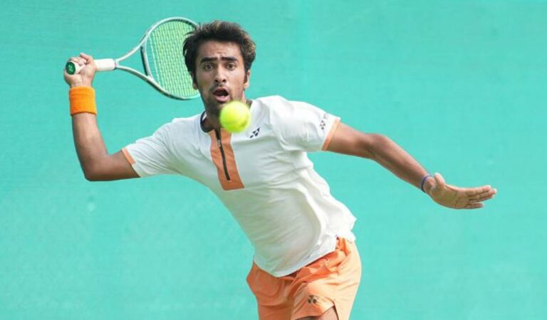 Hitesh Chauhan wins three-set thriller to enter ITF M15 Gwalior second round