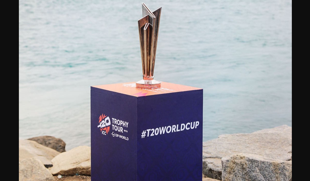 T20 World Cup 2026 trophy tour begins at Ram Setu bridge