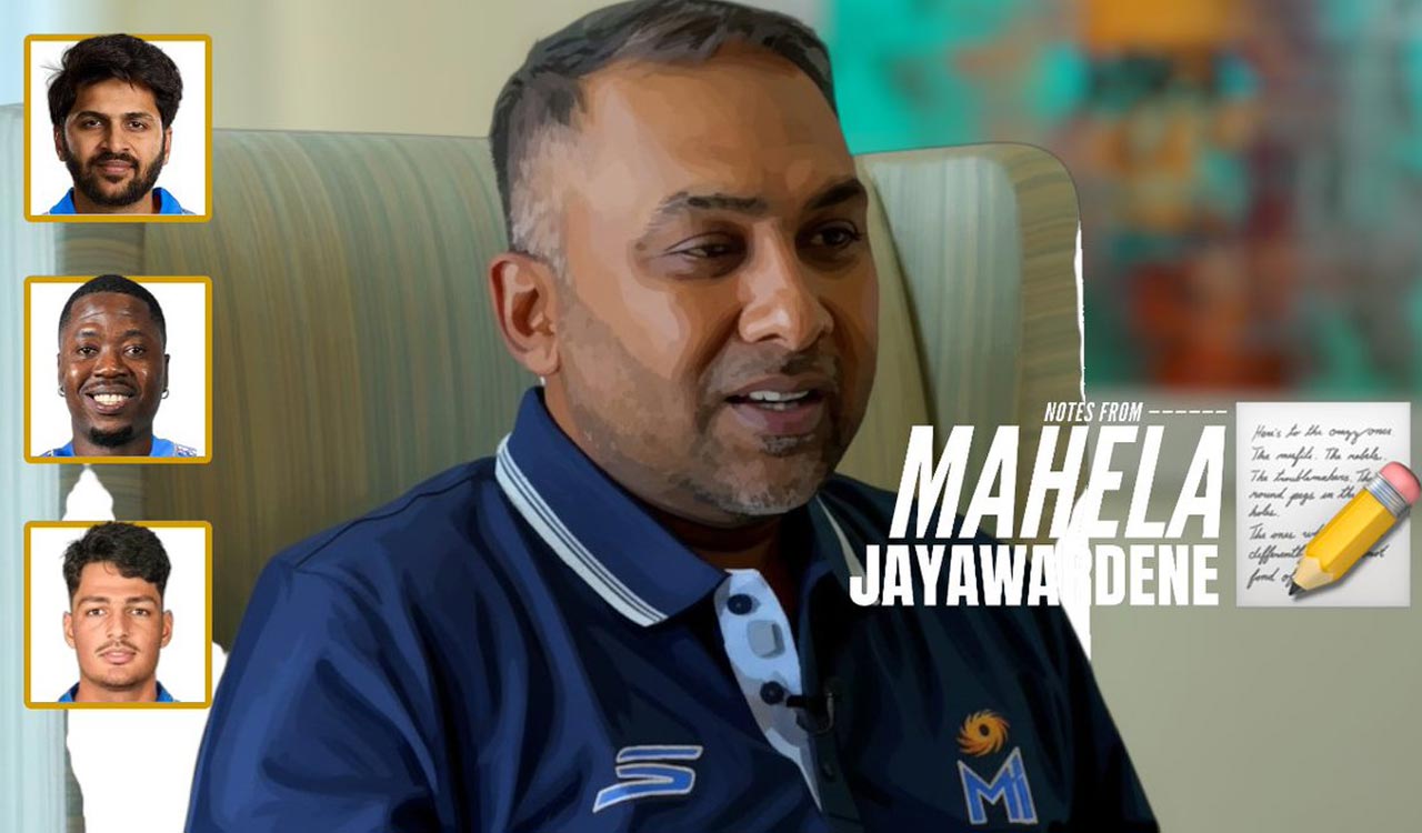 Jayawardene pleased with MI squad balance after IPL 2026 auction