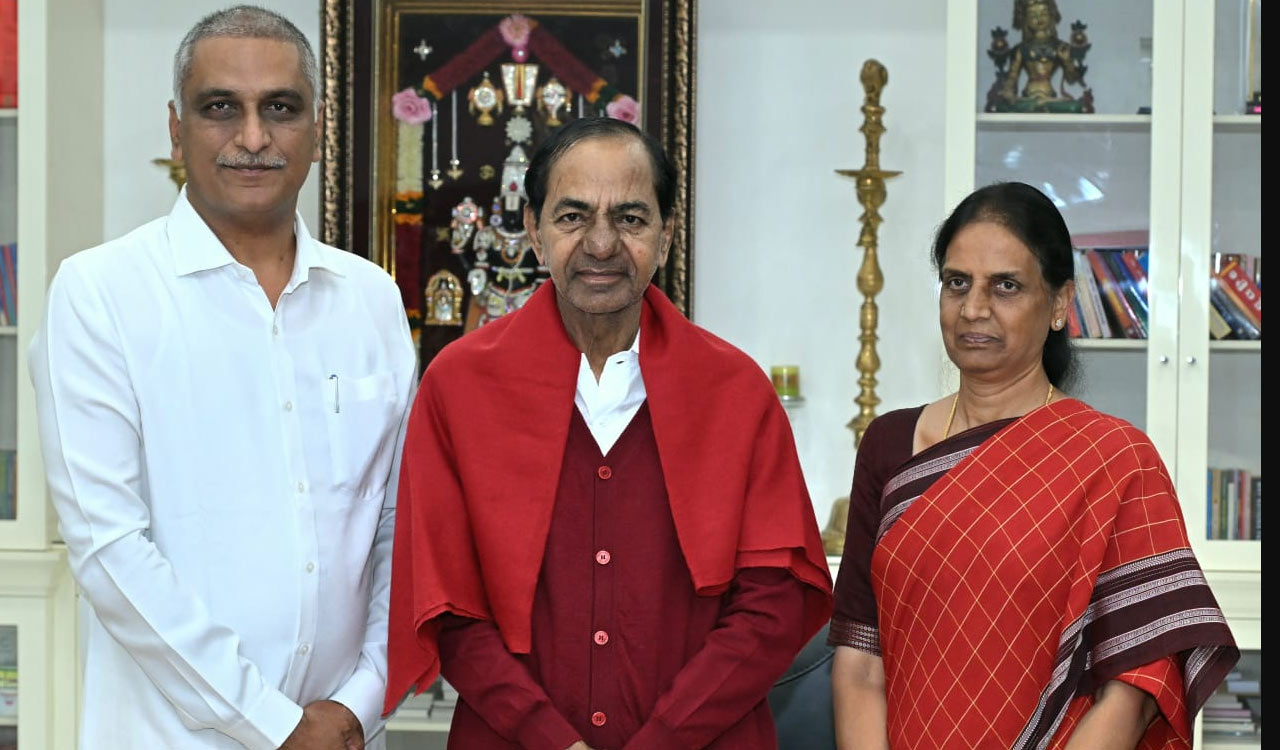 New BRS deputy floor leaders call on KCR