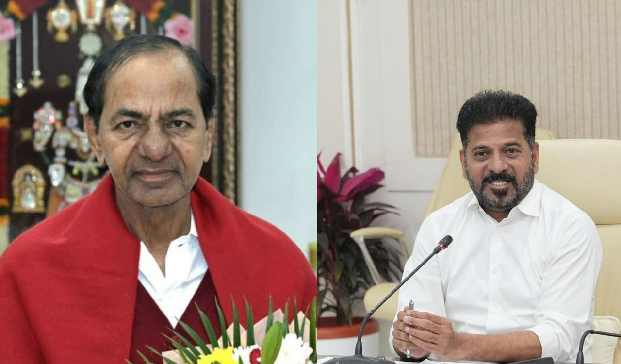 KCR, Revanth Reddy extend New Year greetings