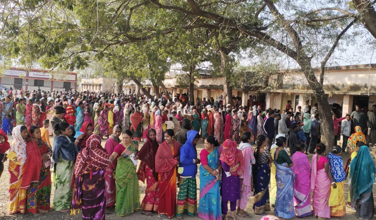 Erstwhile Karimnagar records highest turnout in second-phase gram panchayat polls