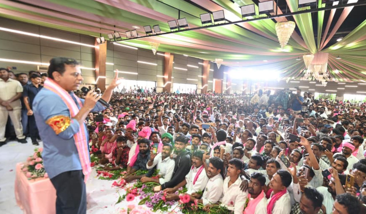 Revolt against Congress has begun in Telangana, says KT Rama Rao