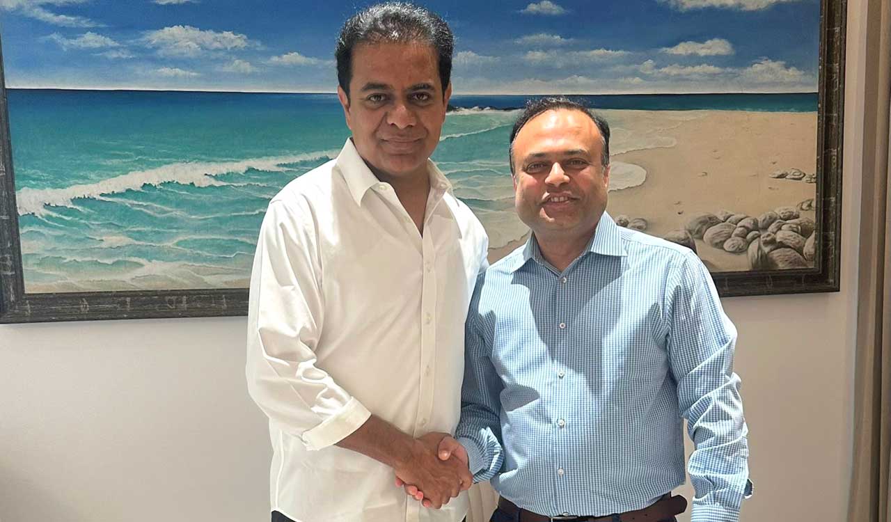 KTR congratulates Uday Nagaraju on appointment to UK House of Lords