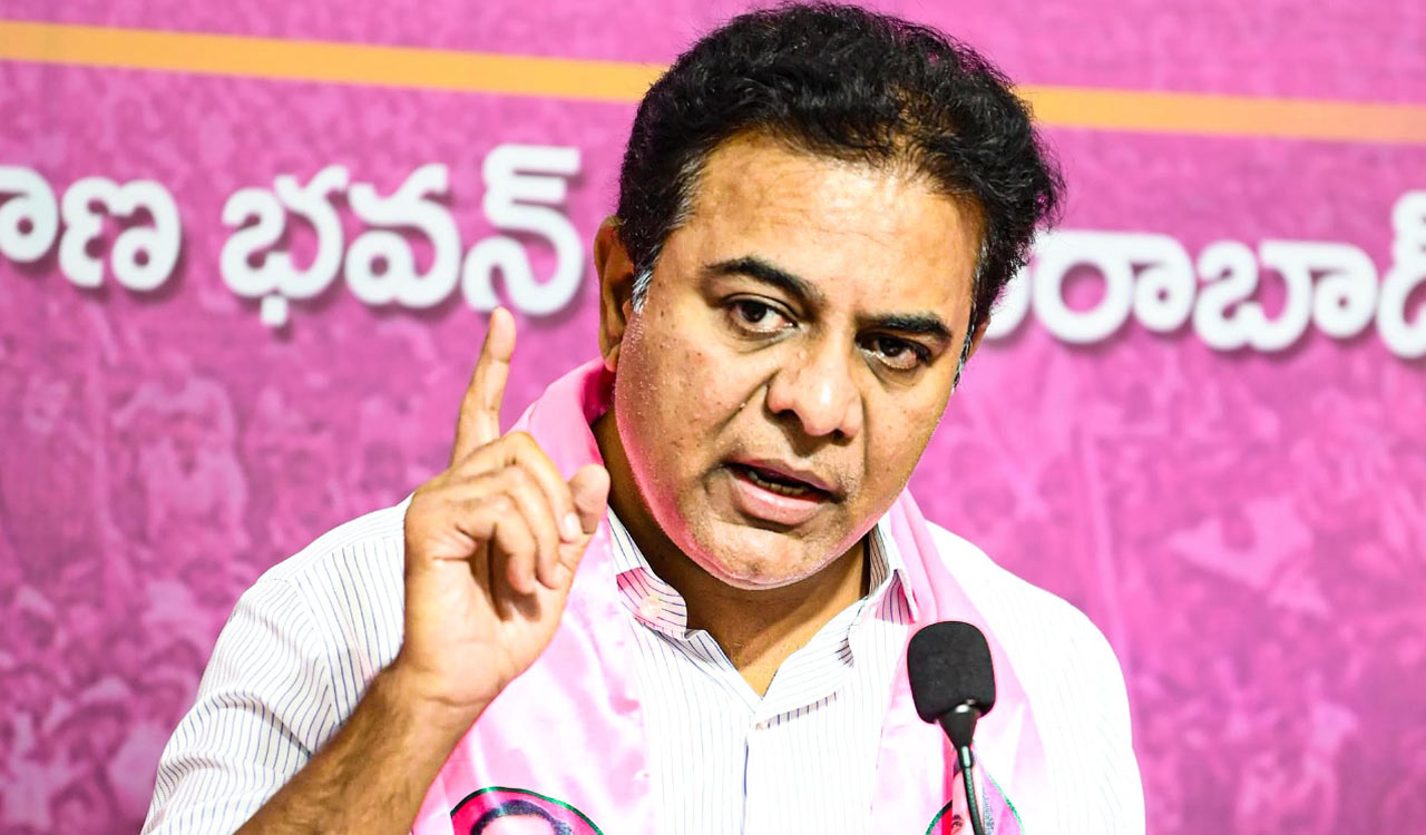 KTR calls Speaker’s ruling on turncoat MLAs ‘murder of democracy’