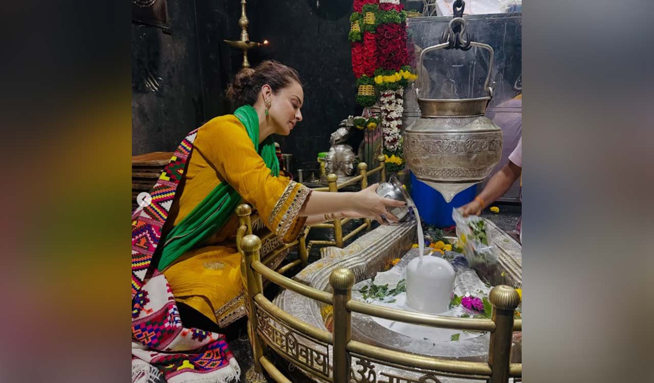 Kangana Ranaut completes pilgrimage to all 12 Jyotirlingas