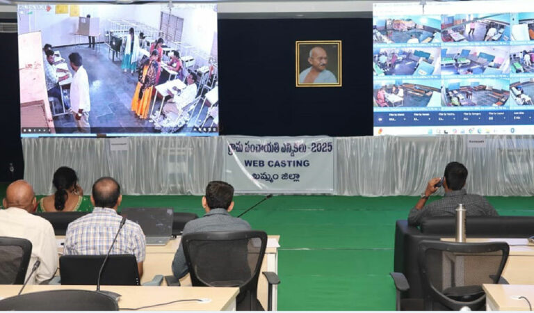 Khammam records 91.21 percent, Kothagudem 82.65 percent turnout in gram panchayat elections