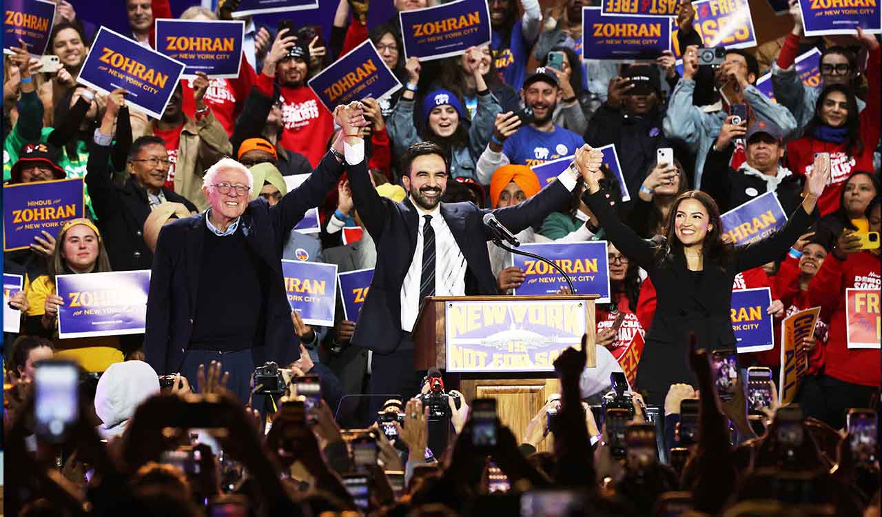 Zohran Mamdani is set to be sworn in as mayor as NYC rings in New Year