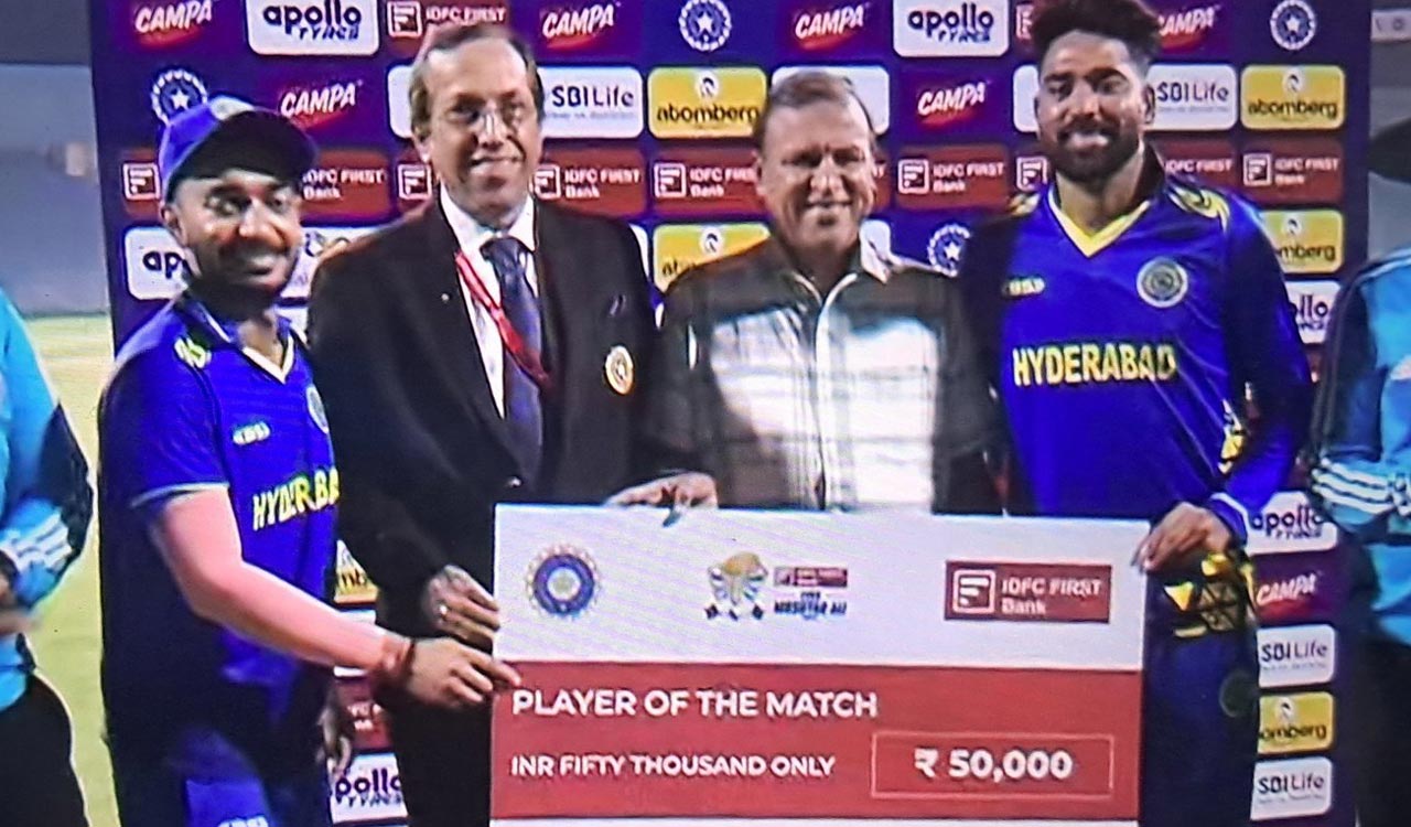 Hyderabad crushes Mumbai with nine-wicket win in Syed Mushtaq Ali Trophy