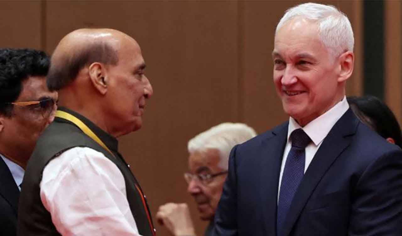 Rajnath Singh, Belousov to discuss key defence issues tomorrow