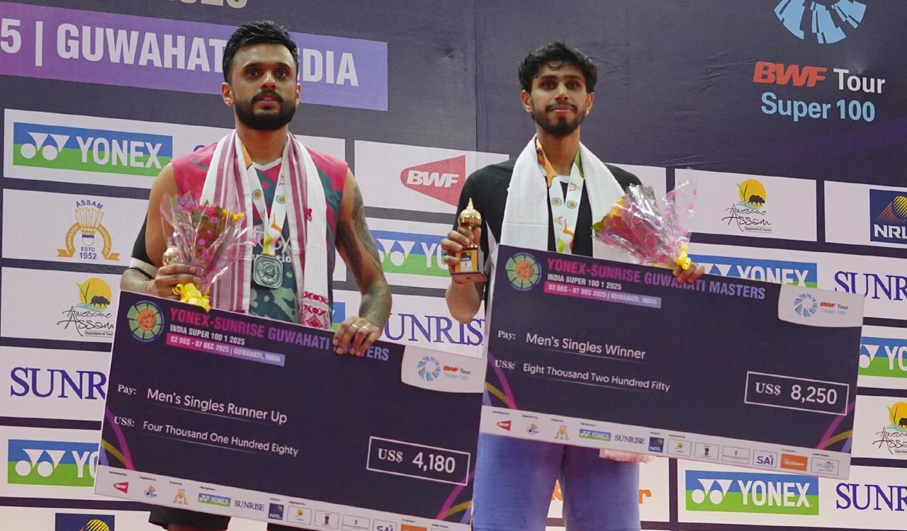 Sankar Saraswat wins Guwahati Masters Super 100 men’s singles title