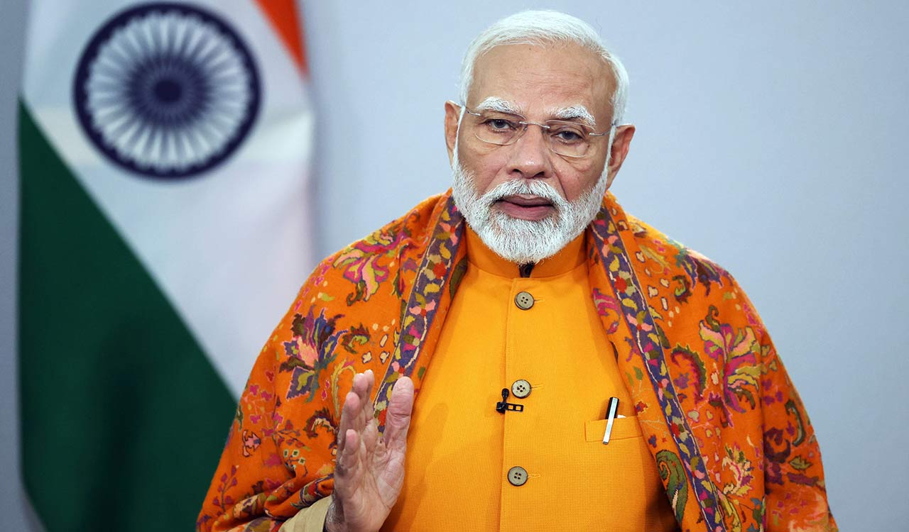 Vande Mataram, Ethiopian anthem both see land as Mother: PM Modi