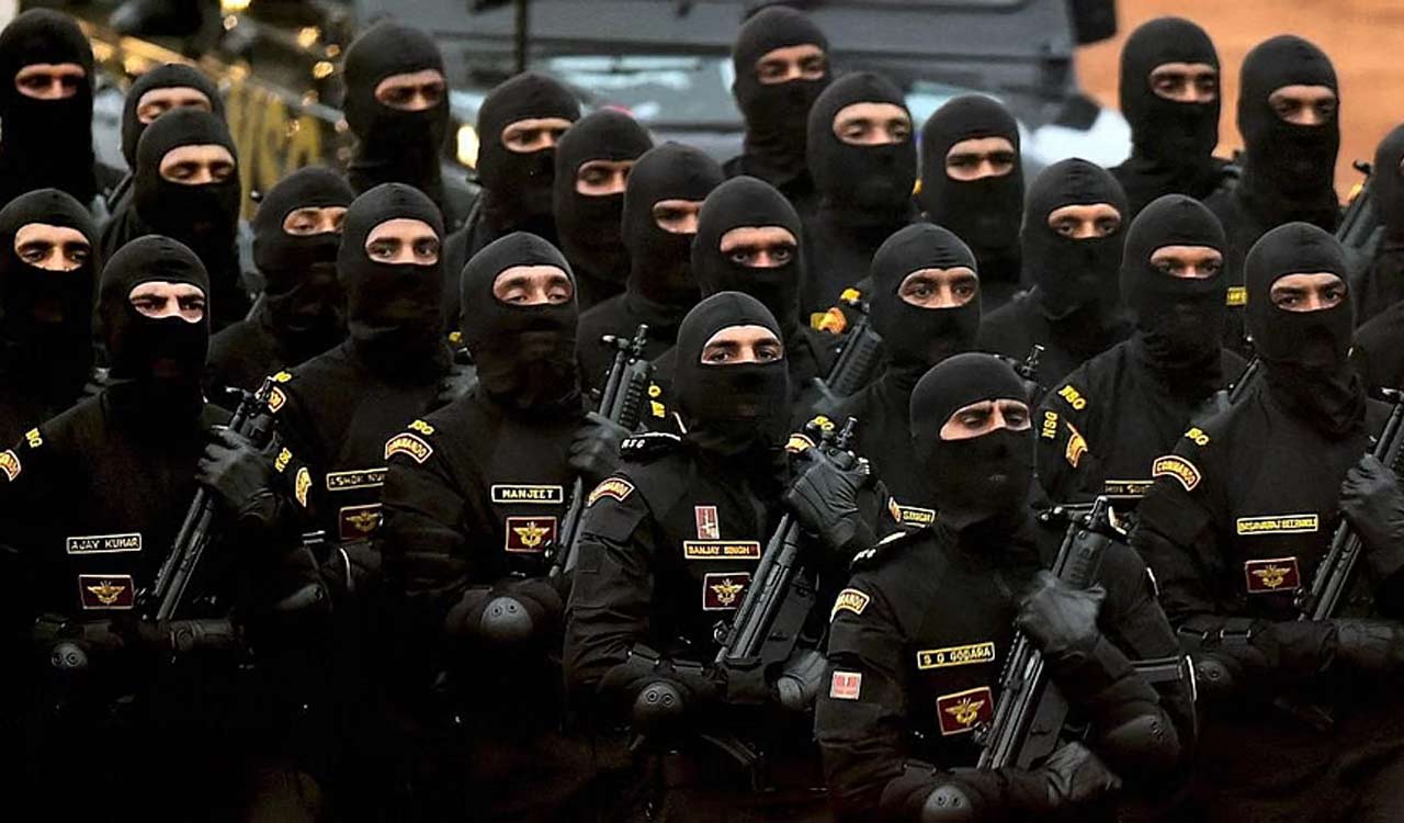 Hyderabad: NSG conducts mock security exercise at Birla temple