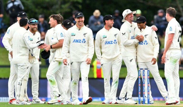 New Zealand leads West Indies by 96 runs after Day 2 of first test