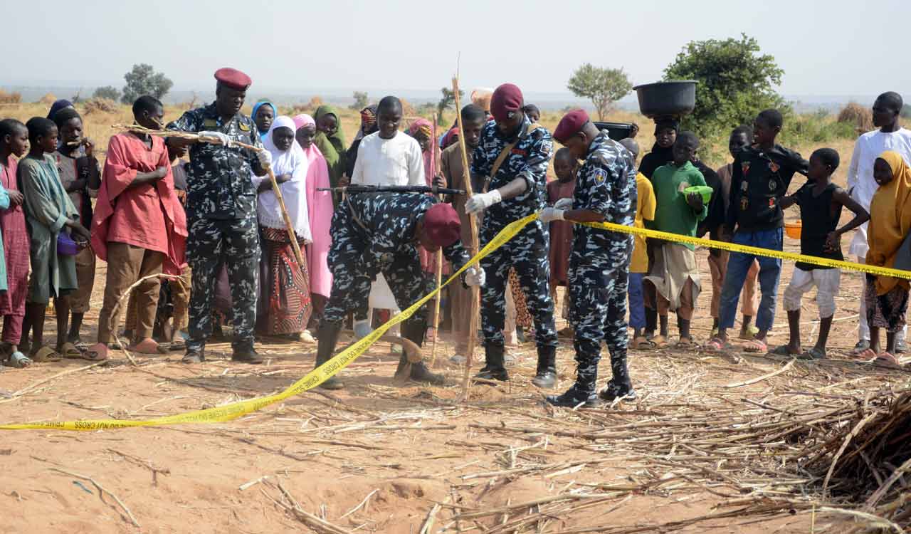 Nigerian villagers rattled by US airstrikes that made their homes shake and the sky glow red
