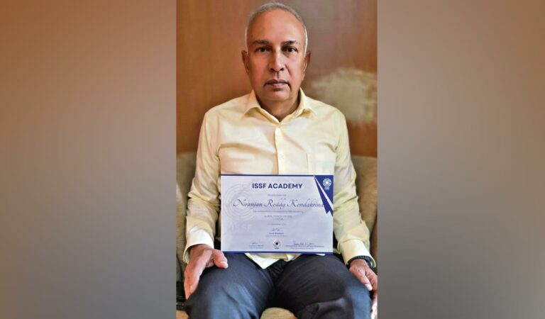 Hyderabad shooting mentor Niranjan Reddy gets ISSF License A