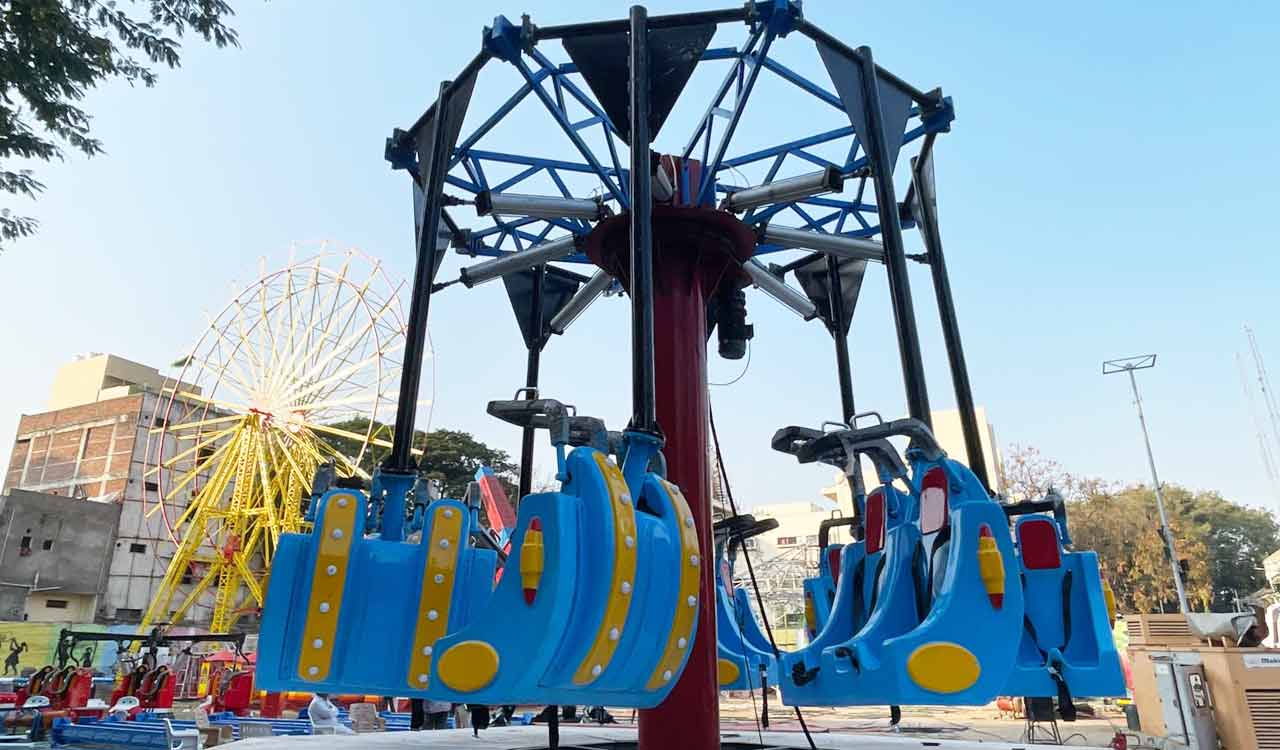 Numaish 2026: Preparations in full swing at Nampally Exhibition Grounds