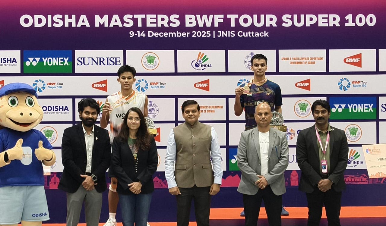 Odisha Masters: Hooda clinches women’s singles, George wins men’s crown