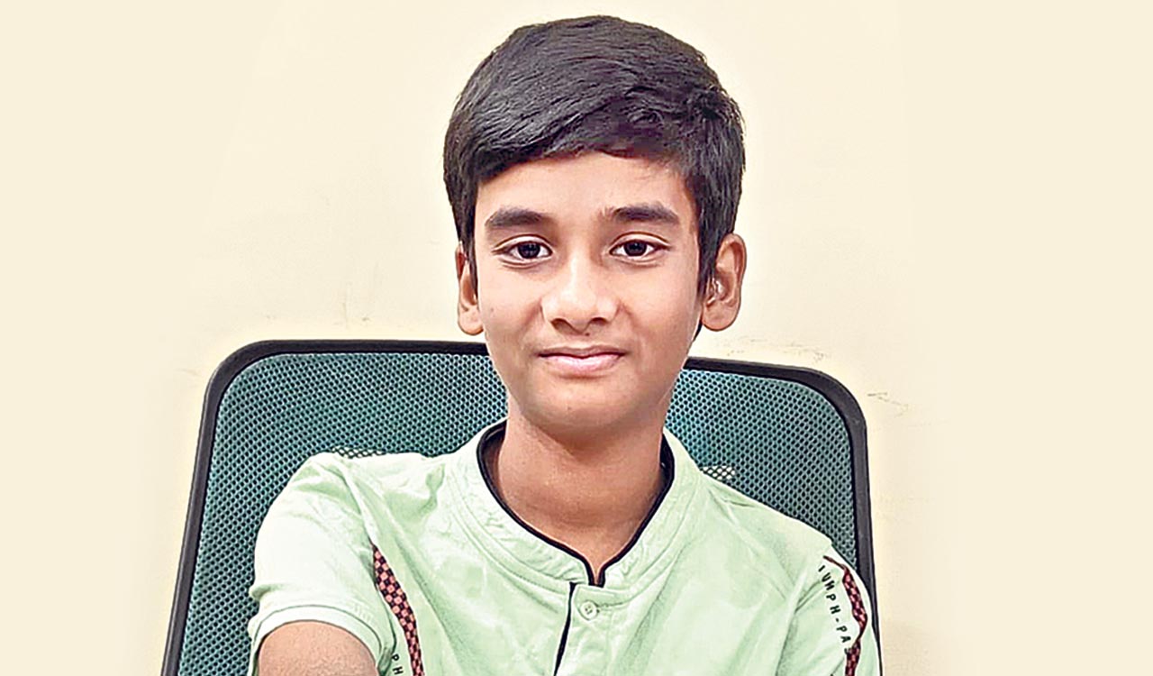 Harshith wins title in Brilliant Trophy juniors online chess tournament