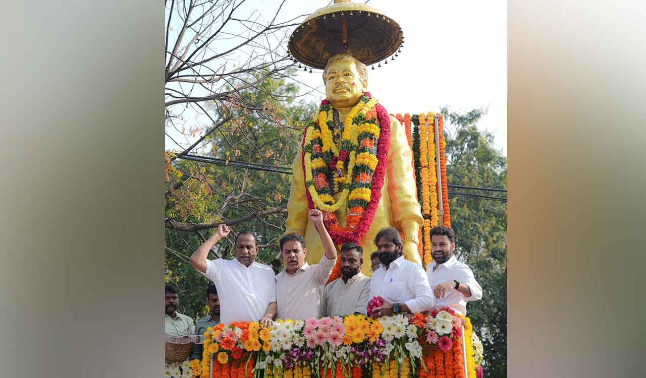 KTR recalls Janardhan Reddy’s role in bringing Krishna water to Hyderabad