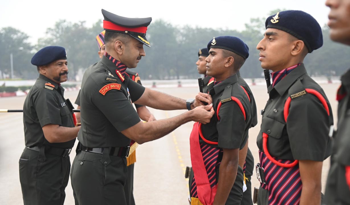 Passing Out Parade of Agniveer Batch 06/25 held at AOC Centre Secunderabad