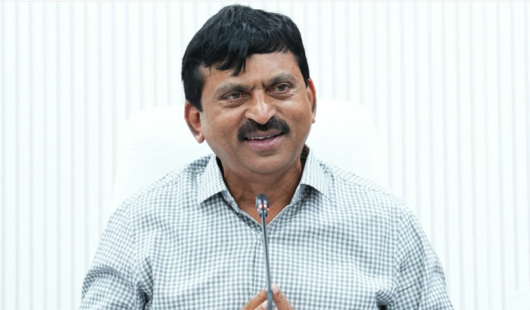 Revenue Minister Ponguleti defends HILT policy amid Rs 5 lakh crore scam allegations