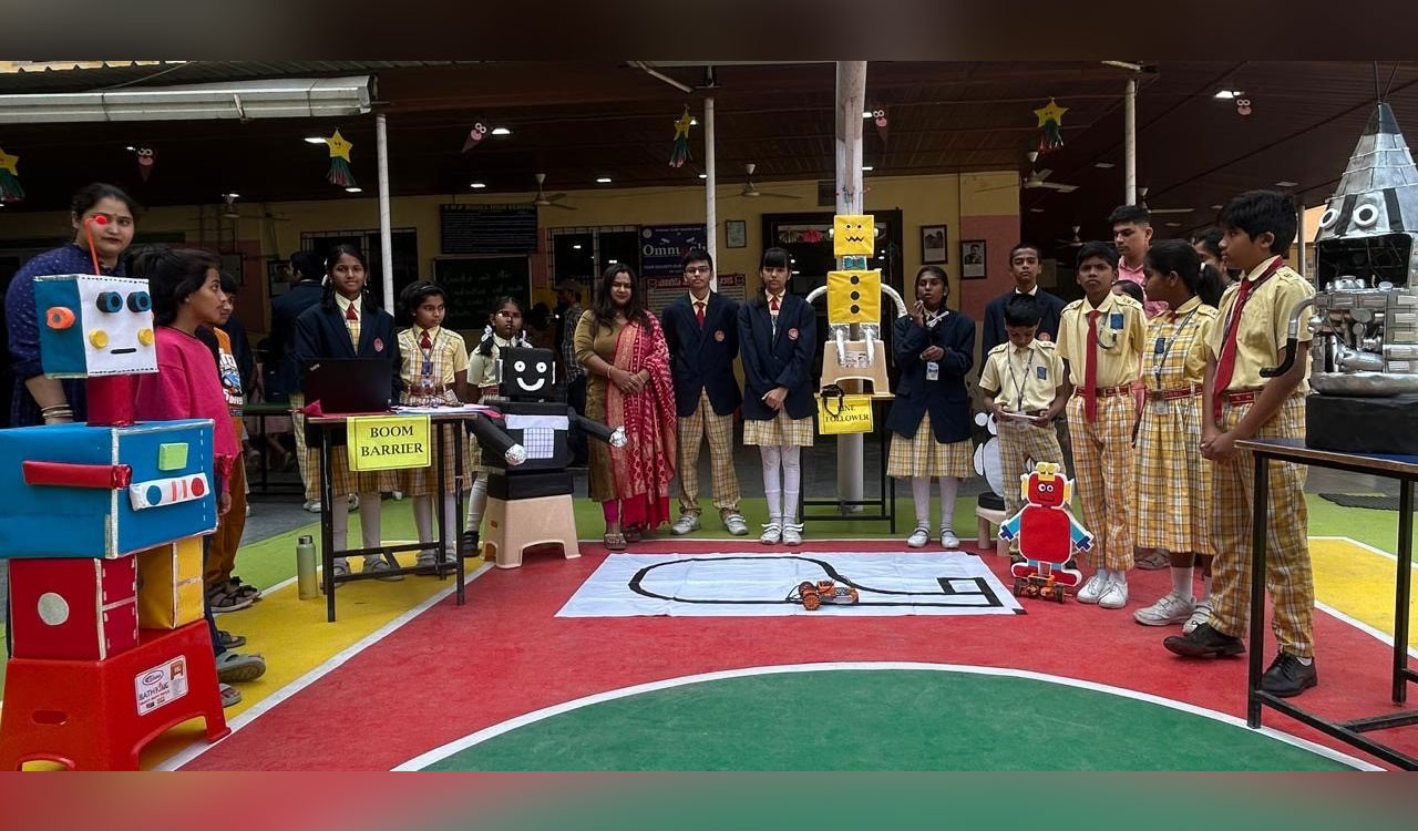 SMP International School hosts Robotics Expo 2025, showcasing student innovations