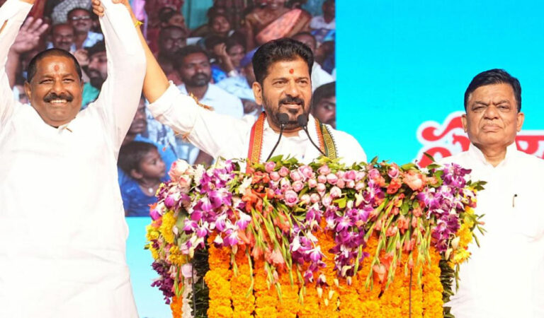 Telangana funds: Prepared to lock horns with Delhi, says Revanth Reddy