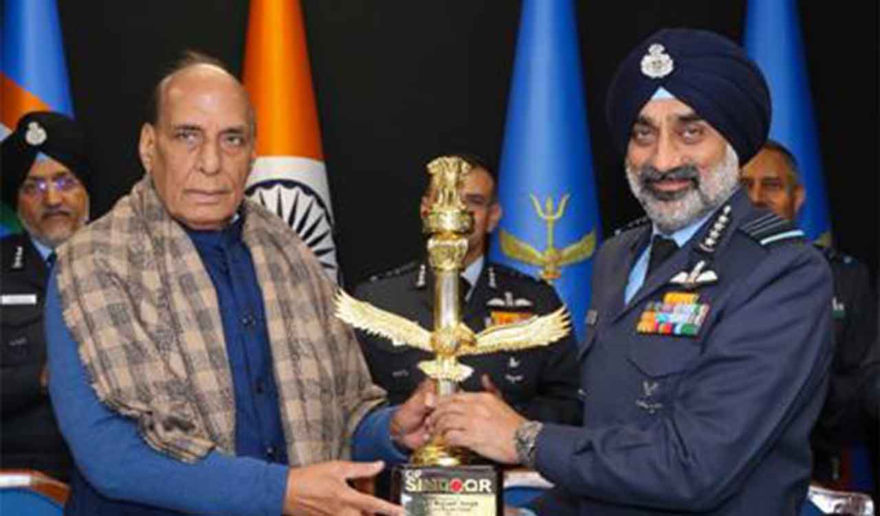 Op Sindoor showed India’s swift, high-impact air power: Rajnath Singh