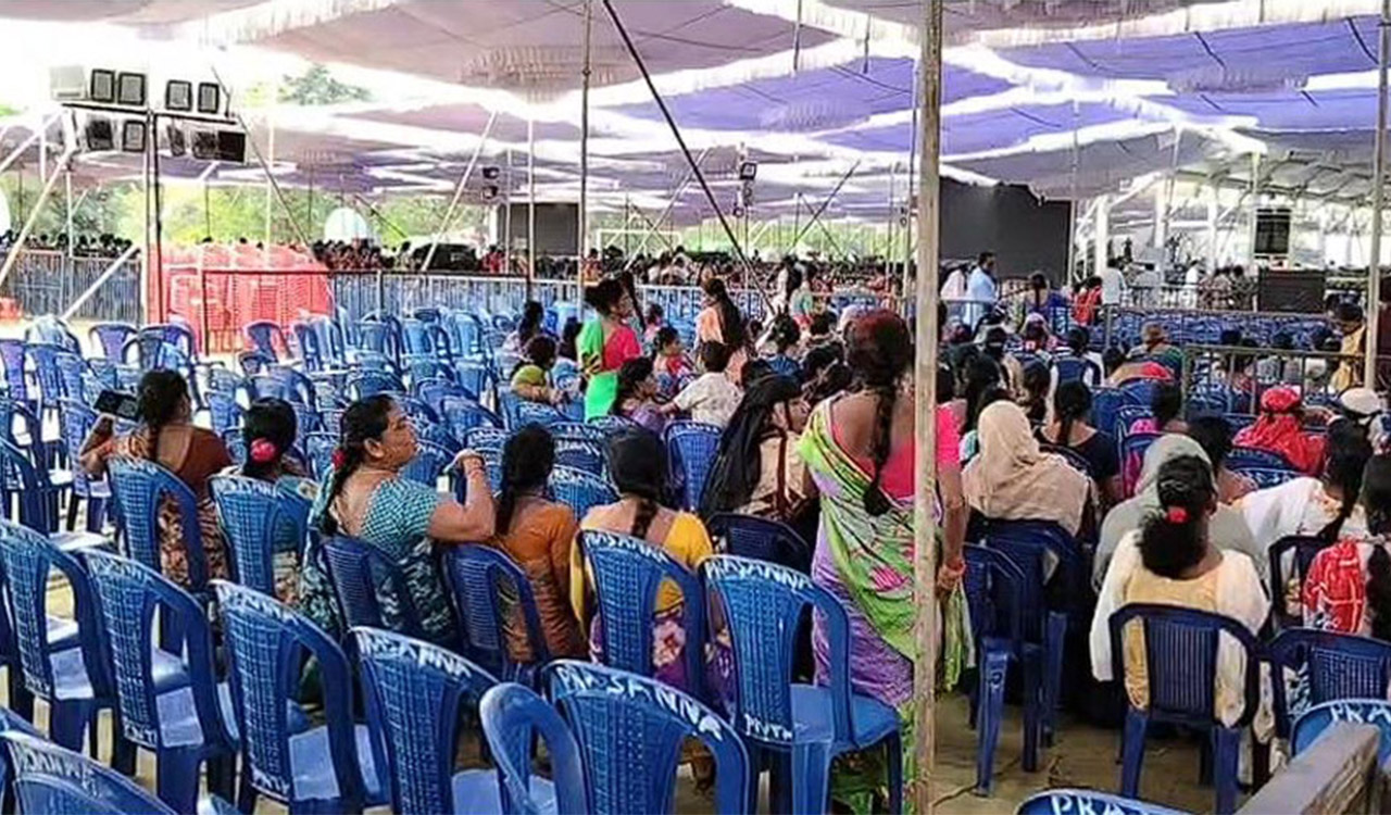 Low public turnout, long wait mark launch of India’s first Earth Sciences University in Kothagudem