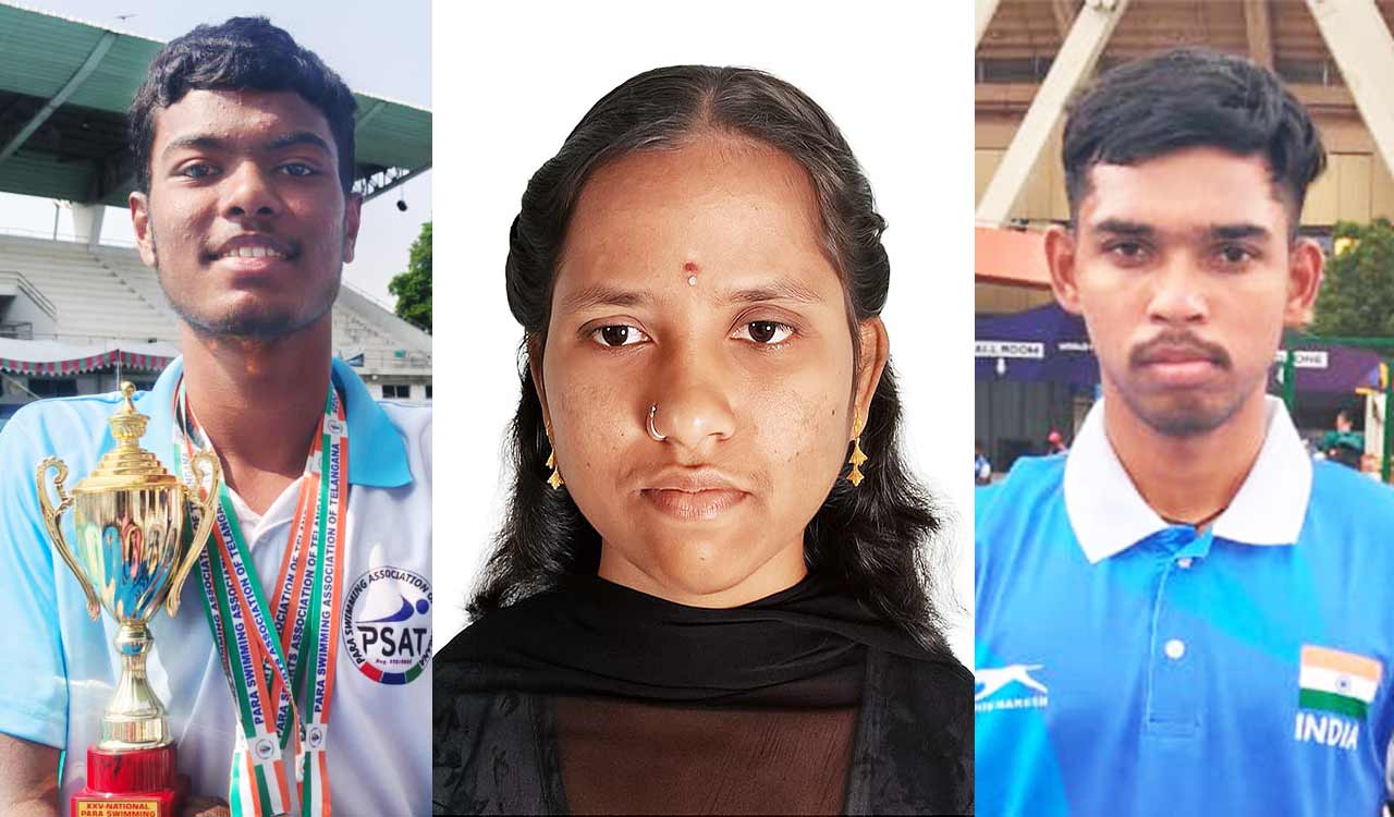 Three Telangana athletes selected for Para Youth Asian Games in Dubai