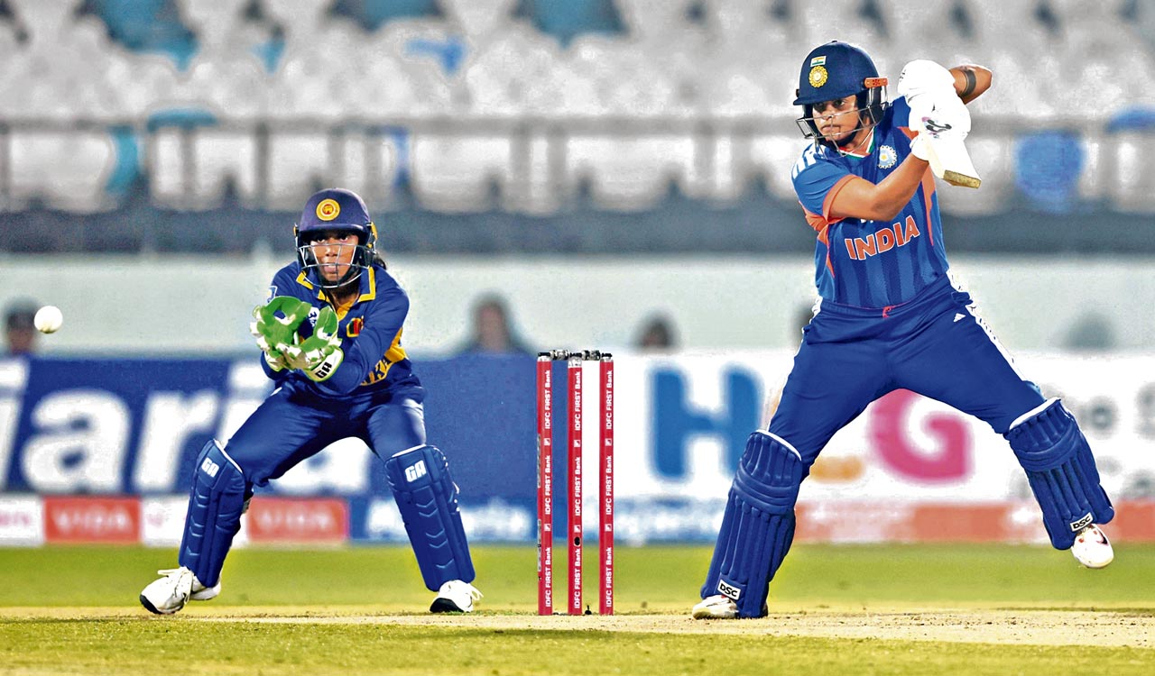 Shafali Verma powers India to seven-wicket win over Sri Lanka in Visakhapatnam