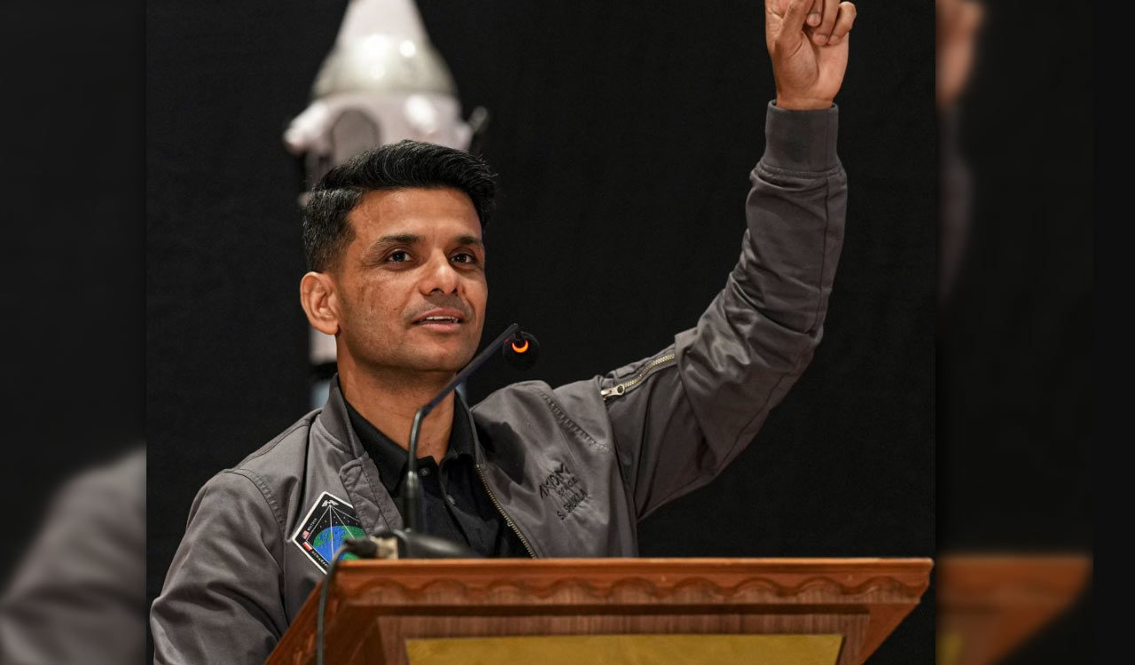 Astronaut Shubhanshu Shukla calls on youth to drive India’s AI innovation journey