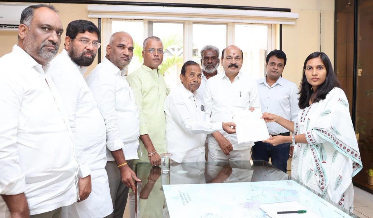 BRS MLAs demand release of pending ex-gratia for Sigachi blast victims