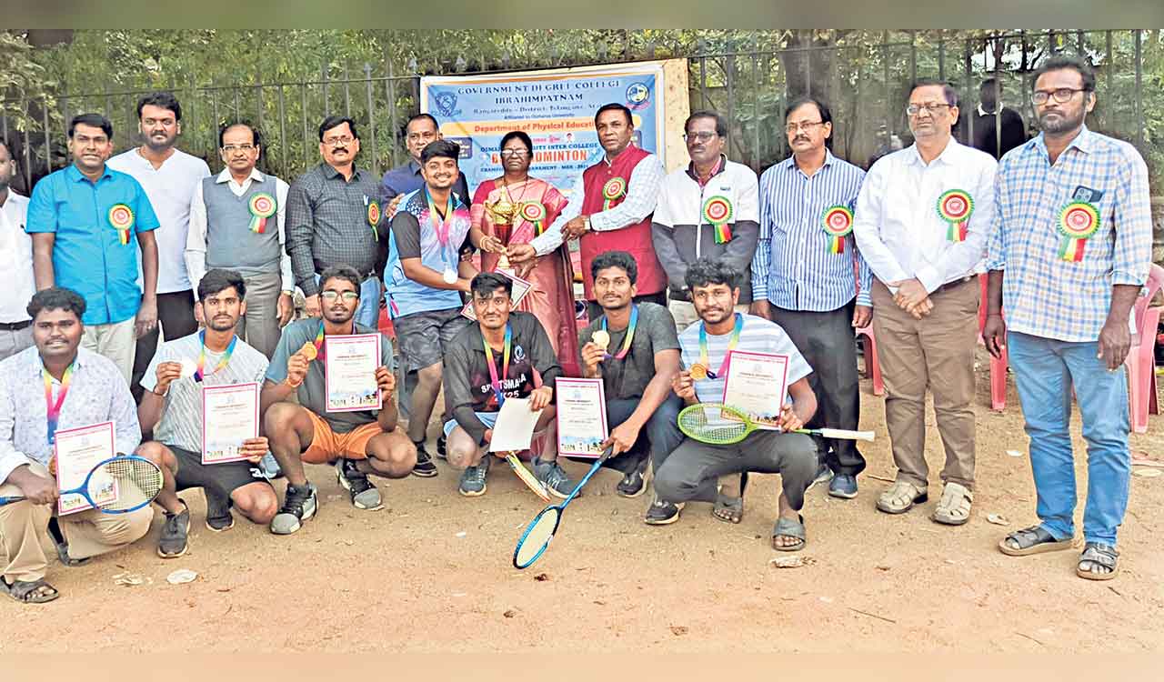 Sports briefs: OU College of Engineering beats Ambedkar College in inter-college badminton