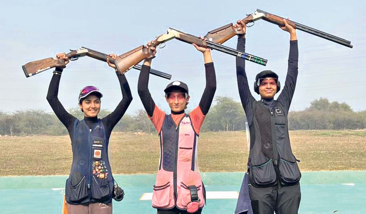 Addya grabs Trap title at National Shooting Championships
