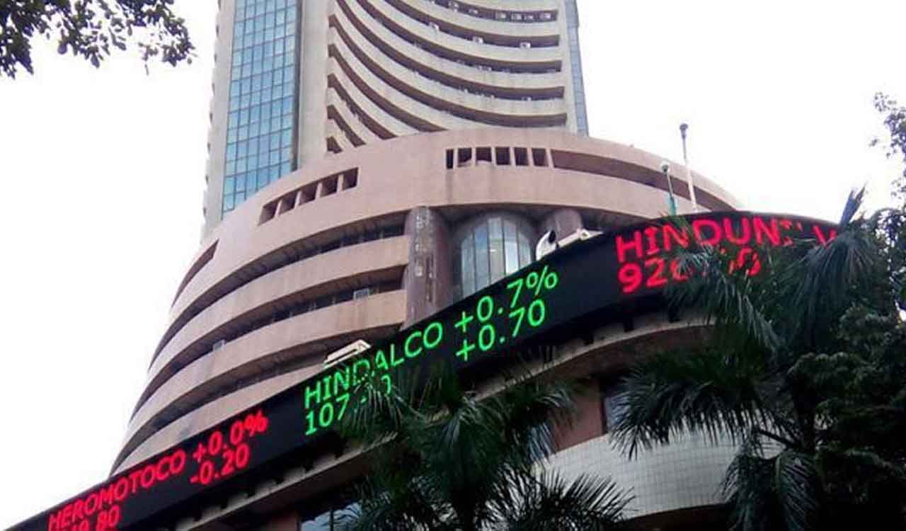 Stock markets rebound in early trade after four days of decline; Sensex jumps 448 points